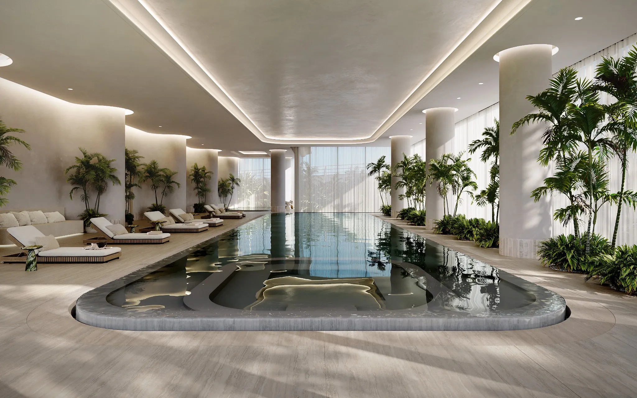 Indoor Lap Pool